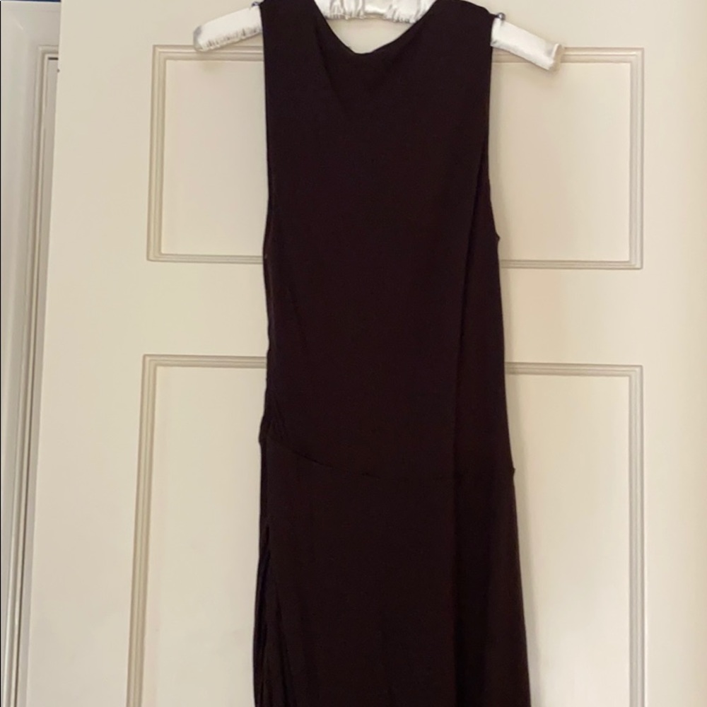 Ralph Lauren petit brown wrap dress